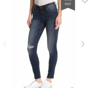 Vigoss Marley super‎ skinny stretch distressed jeans plus size 18W 22W new!!!
